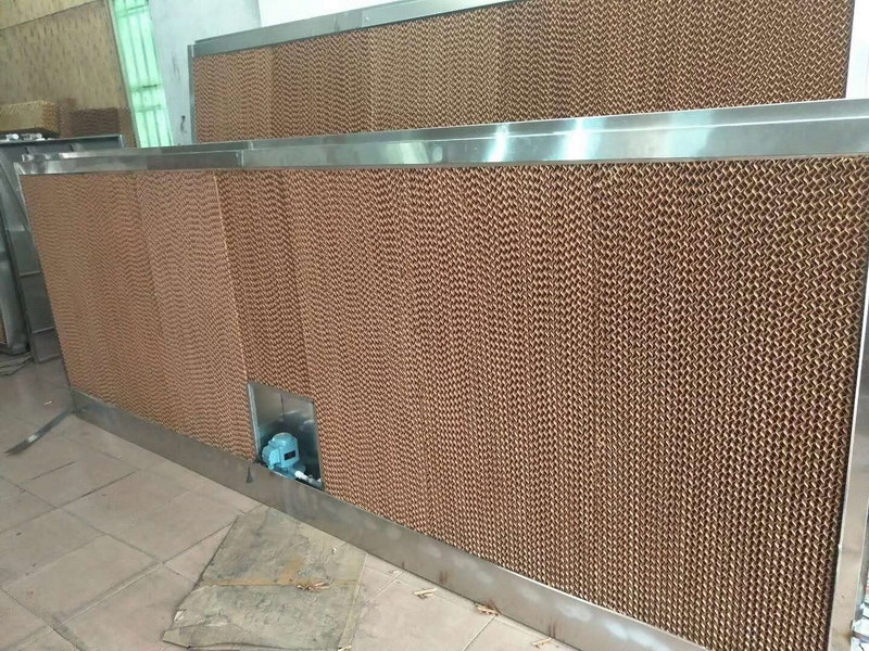 降溫水簾溫室大棚車間通風降溫水簾
