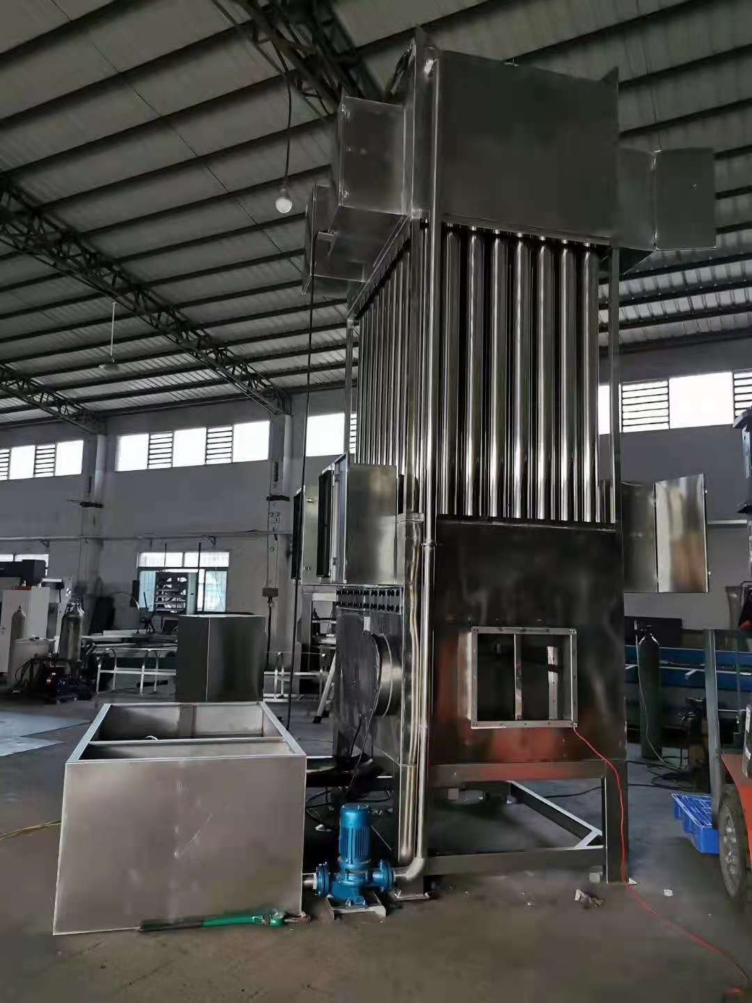 電捕焦油器 濕電除塵工程 焦油粉塵捕捉器
