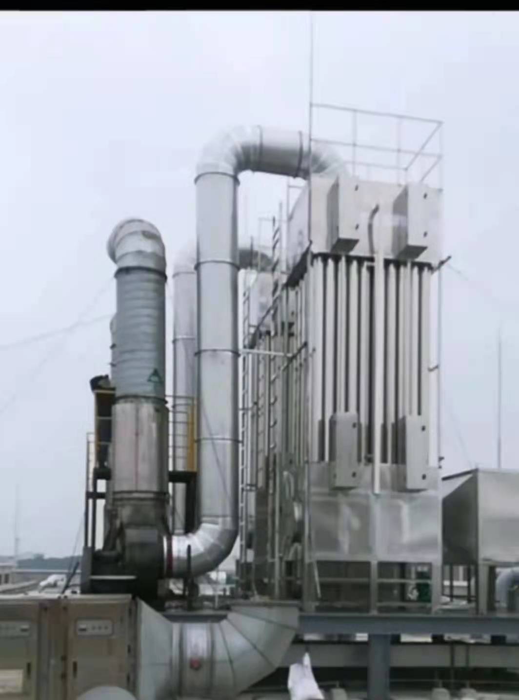 電捕焦油器 濕電除塵工程 焦油粉塵捕捉器